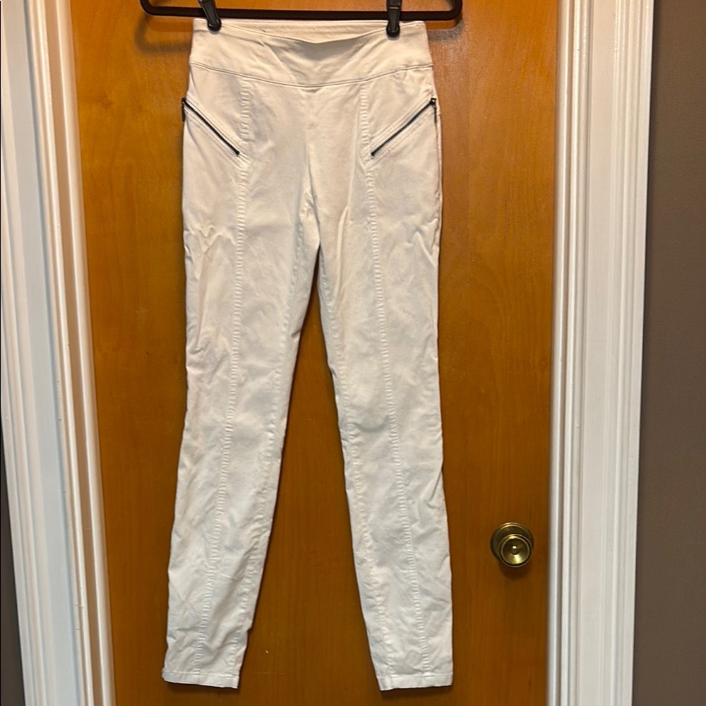 INC International Concepts White Skinny Pants